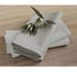 Set of 4 Cotton Hemstitch Napkins - Grey