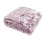 Oslo Knitted Weave Throw 127x152cm - Lilac Hint