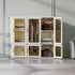 Cubes Storage Folding Cabinet Wardrobe With 9 Grids&6 Doors &1 Hanger