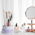 3 In 1 Makeup Brushes Cleaner Sponge Brush Washing Box Makeup Brush Drying BasketLight Purple