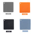 4 Pack Multi Purpose Silicone Insulation Mat Heat-Resistant Dishes PadsOrange