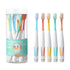 10 Pcs Set Rabbit Shape Super Soft Children's Toothbrushes for 2 to 8 Years