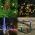 Solar Fairy String Led Lights 12M-32M Outdoor Garden Christmas Party Decor12M100Led