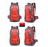 40L Waterproof Outdoor Hiking Backpack Camping Outdoor Trekking Bag(Red)