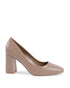 Synthetic Leather Pump with 8 cm Heel - 36 EU