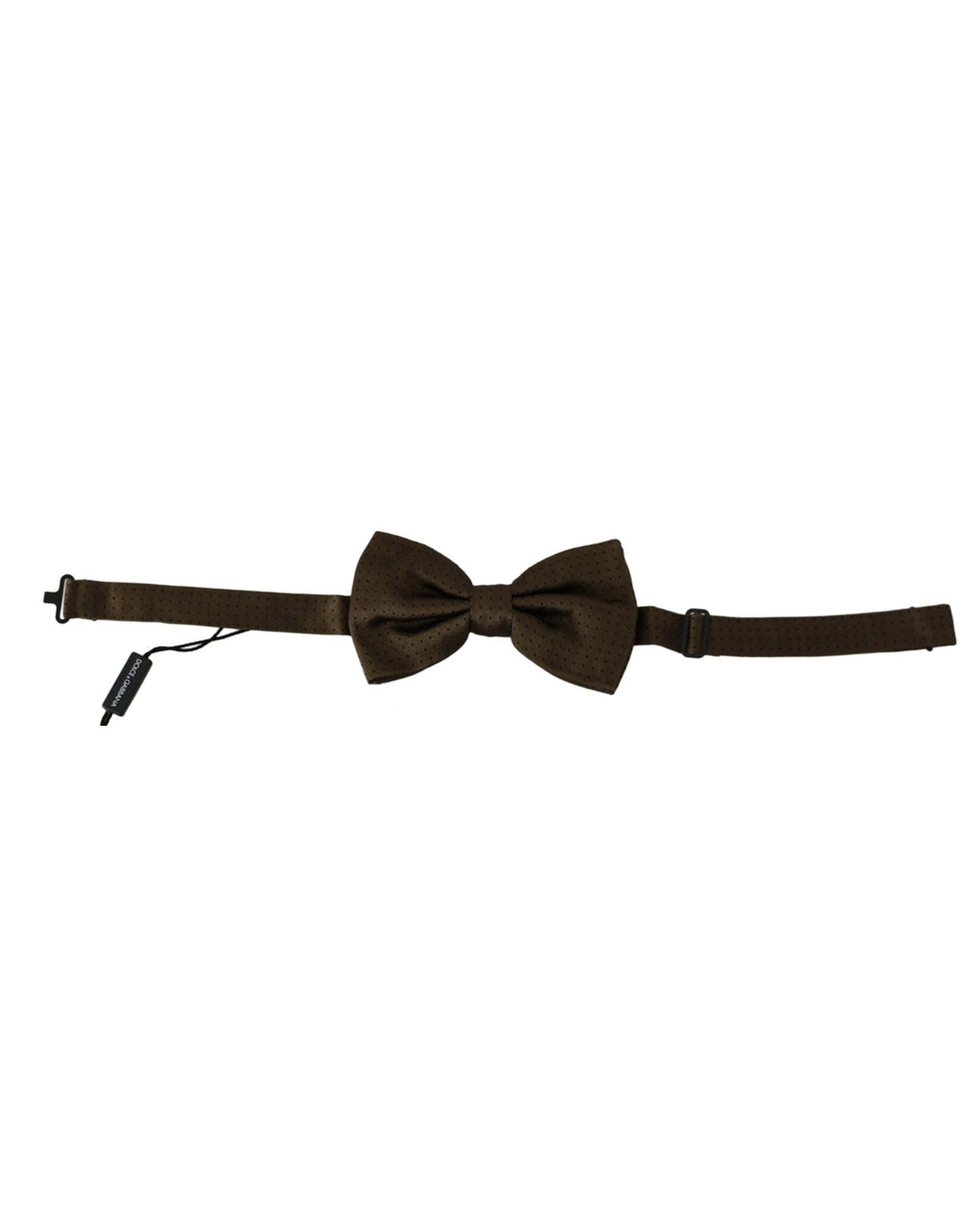 Dolce & Gabbana Exclusive Bow Tie One Size Men