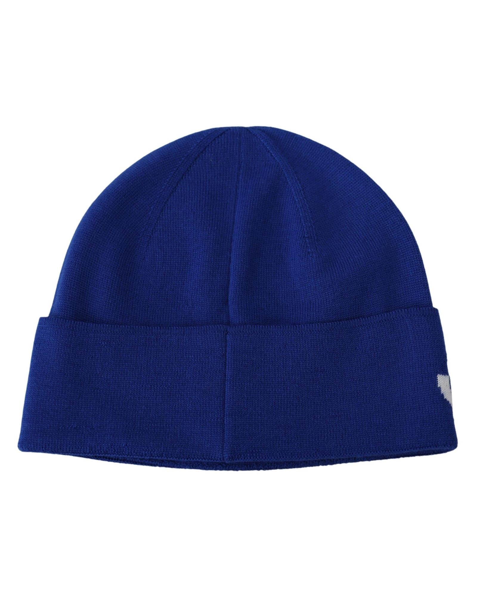 Brand New  Beanie Hat with Blue and Black Logo One Size Men