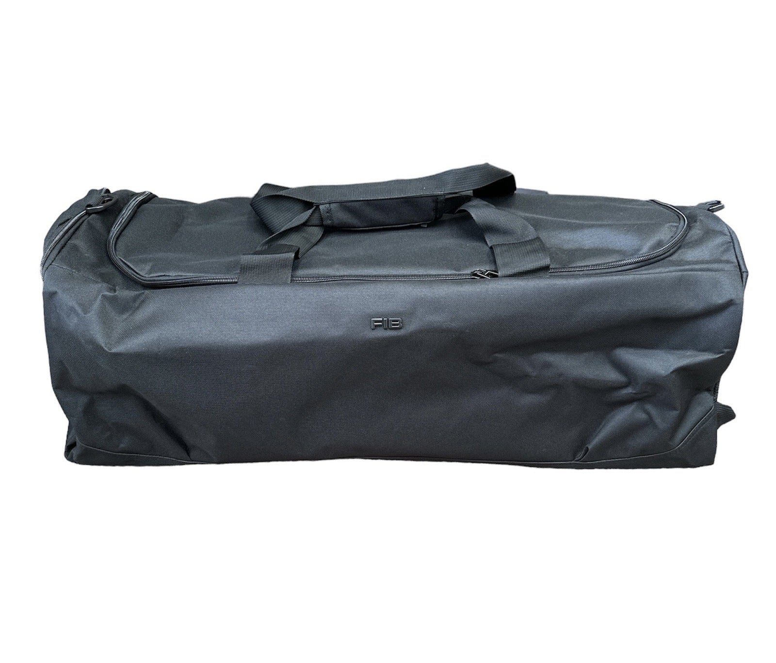 60L  Sports Duffle Bag Duffel Gym Canvas Travel Foldable - Black