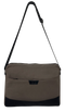 Byron Canvas Laptop Messenger Bag Travel Shoulder Sling - Brown
