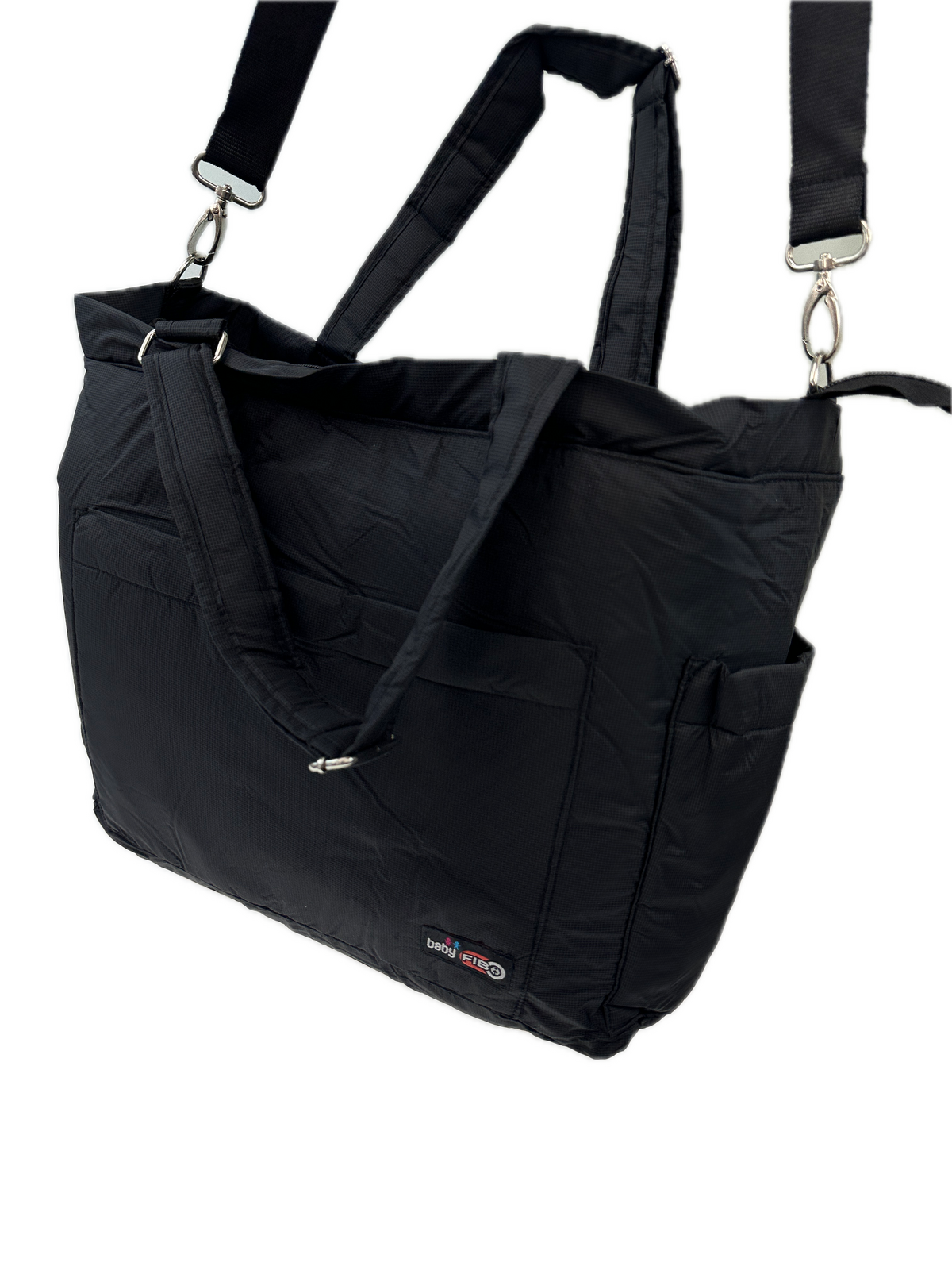 Baby Nappy Bag Diaper Maternity Milk Mummy Changing Travel Tote - Black