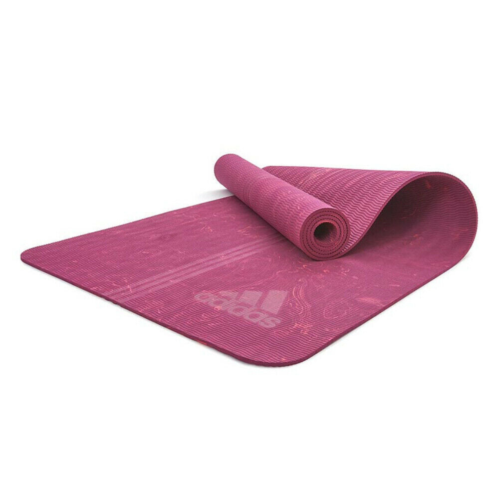 Premium 5mm Camo Sports Home/Gym Fitness Exercise Yoga Mat Power Berry