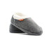 Orthotic Slippers CLOSED Arch Scuffs Orthopedic Moccasins Shoes - Grey Marle - EUR 39