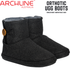 Orthotic UGG Boots Slippers Arch Support Warm Orthopedic Shoes - Charcoal - EUR 40 (Women's US 9/Men's US 7)