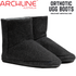 Orthotic UGG Boots Slippers Arch Support Warm Orthopedic Shoes - Black - EUR 40 (Mens US 7)