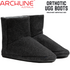 Orthotic UGG Boots Slippers Arch Support Warm Orthopedic Shoes - Black - EUR 41 (Mens US 8)