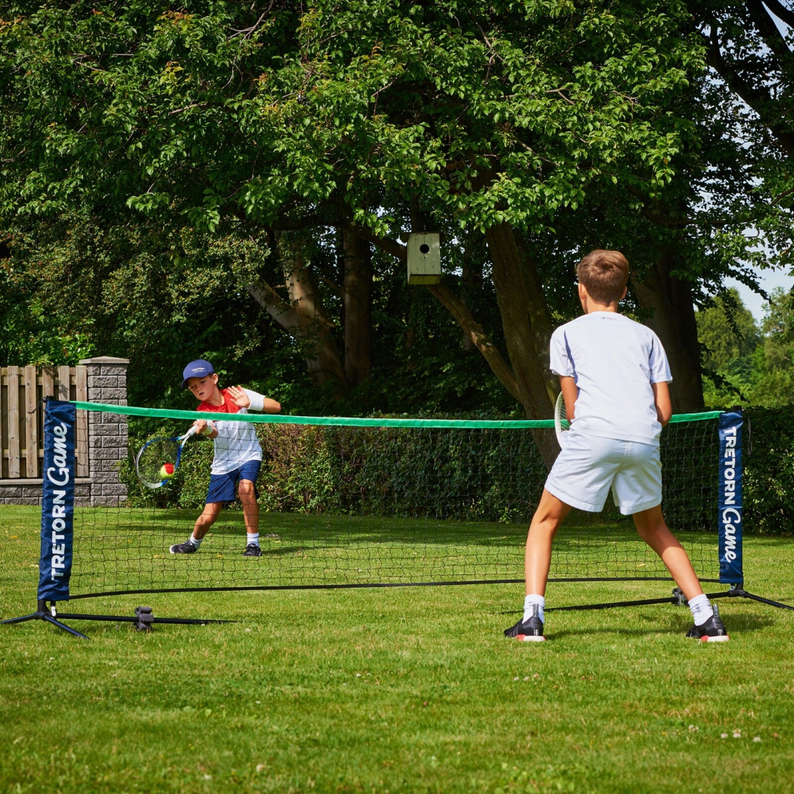 Tretorn Game Tennis Volleyball Pickleball Net Kit Pop Up Portable Set Sports