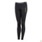 Ladies Compression Sports Full Length Tights Gym Yoga - Black - 8