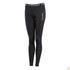 Ladies Compression Sports Full Length Tights Gym Yoga - Black - 8