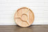 Round Dividing Feeding Tray