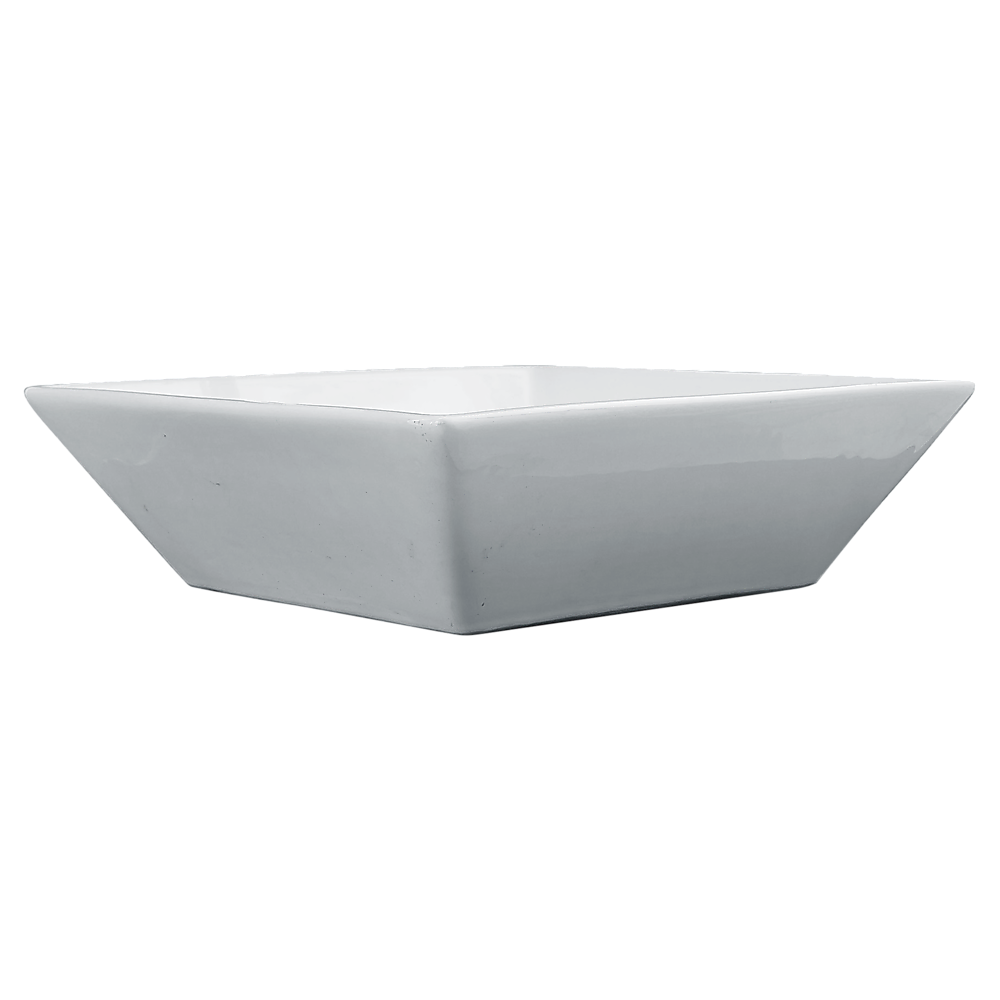 Bathroom Ceramic Rectangular Above Countertop Basin for Vanity