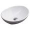 Above Counter Bathroom Vanity Oval Ceramic Basin