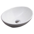 Above Counter Bathroom Vanity Oval Ceramic Basin