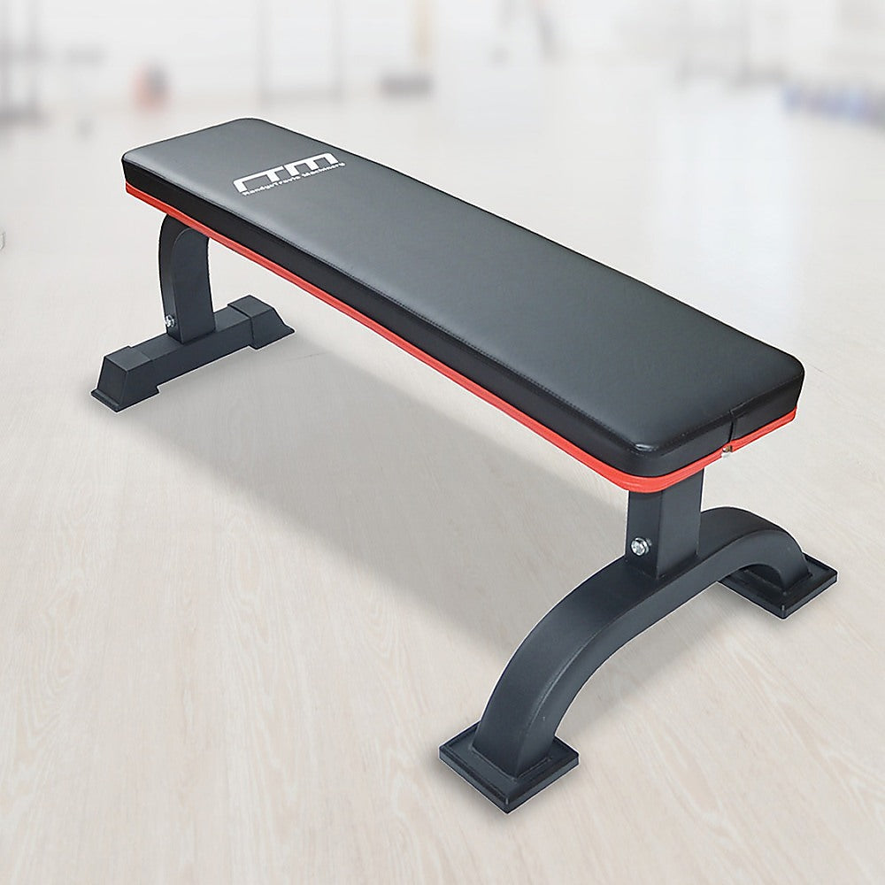 Commercial Flat Weight Lifting Bench