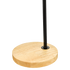 Modern Table lamp Desk Light Timber Base Bedside Bedroom Black