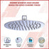 200mm Shower Head Round 304SS Polished Chrome Finish