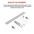 Sliding Barn Door Hardware Stainless Steel