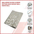 Wallpaper Silver Flower Pattern Non-woven Wall Paper Roll