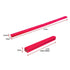 2.4m (8FT) Gymnastics Folding Balance Beam Pink Synthetic Suede