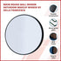 90cm Round Wall Mirror Bathroom Makeup Mirror by Della Francesca