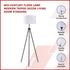 Mid-Century Floor Lamp Modern Tripod Decor Living Room Standing