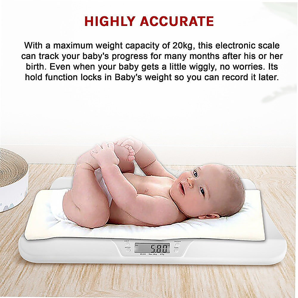 Electronic Digital Baby Scale Weight Scales Monitor Tracker Pet