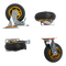 Castor Wheels 4 x 6" 150mm Swivel Silent Caster 2 Brakes 800KG