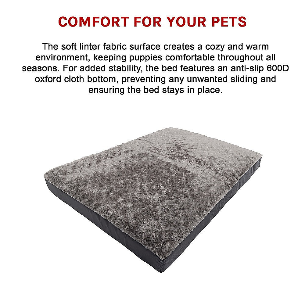 110x85cm Orthopedic Pet Dog Bed Mattress Therapeutic Joint Pain Comfort