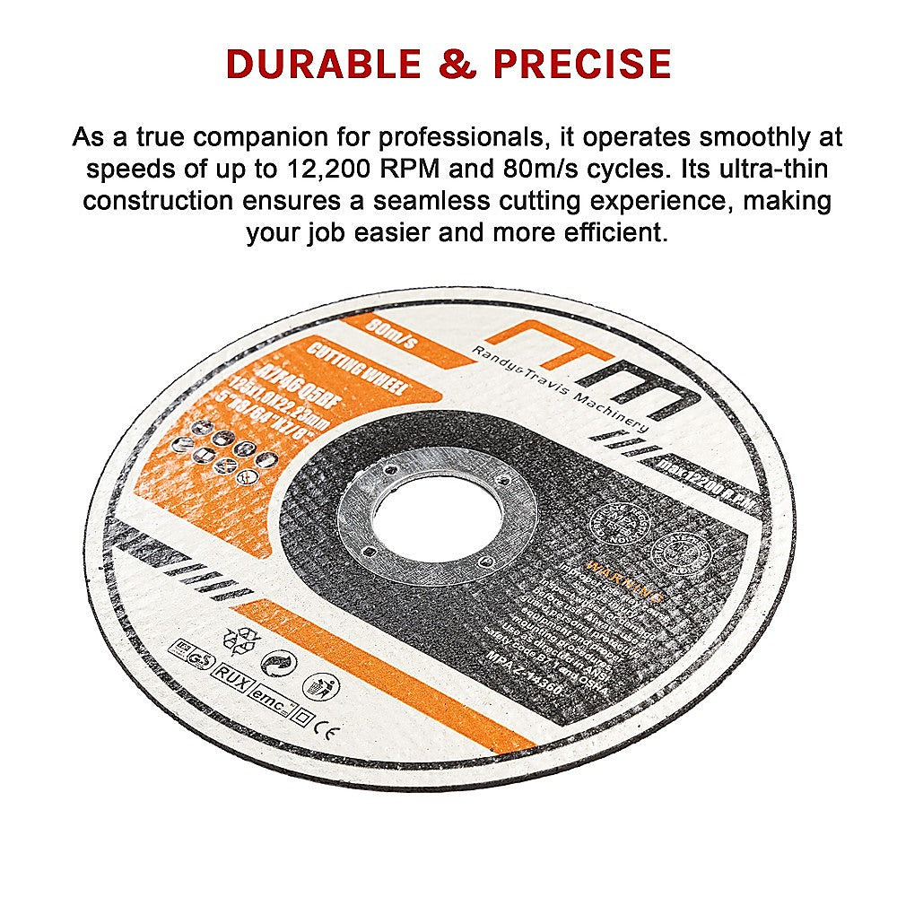 100 x Cutting Discs 125mm 5