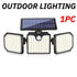 230 LED Solar Lights Outdoor 260LM Waterproof Motion Sensor Security Wall Lamp