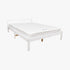 Double Wooden Bed Frame Home Furniture White