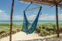 Extra Large Outdoor Cotton Mexican Hammock Chair in Caribe Colour