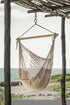 Extra Large Outdoor Cotton Mexican Hammock Chair in Cream Colour