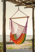 Extra Large Outdoor Cotton Mexican Hammock Chair in Rainbow Colour