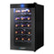 18‑Bottle Wine Cooler – Thermoelectric, Touch Control, UV Door, LED Light