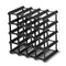 Artiss Wine Rack 20 Bottle Black