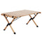 Gardeon Outdoor Furniture Wooden Egg Roll Picnic Table Camping Desk 90CM