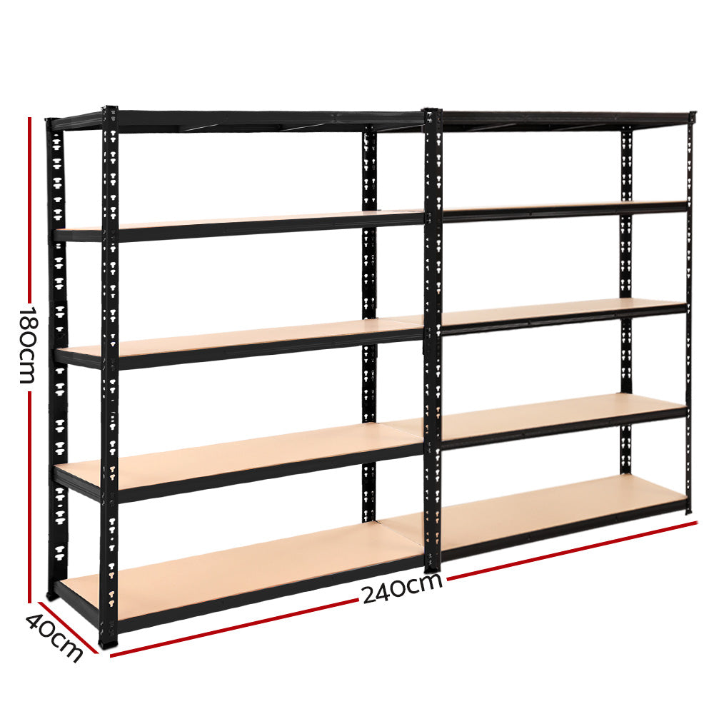 2.4Mx1.8M Garage Shelving Warehouse Rack Pallet Racking Storage Shelve