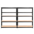 Giantz 2.4Mx1.8M Garage Shelving Warehouse Rack Pallet Racking Storage Shelve