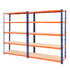 2.4Mx1.8M Garage Shelving Warehouse Rack Pallet Racking Storage Blue