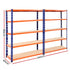 2.4Mx1.8M Garage Shelving Warehouse Rack Pallet Racking Storage Blue